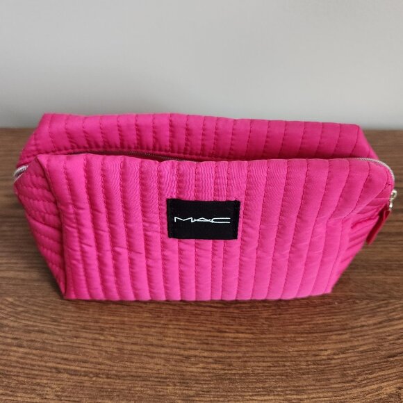 MAC Cosmetics Handbags - MAC Cosmetics Pink Makeup Bag